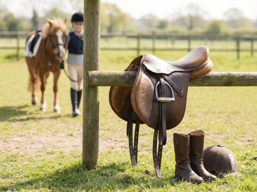 english jumping saddle for youth